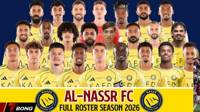 Đội hình mùa giải hiện tại của Al Nassr